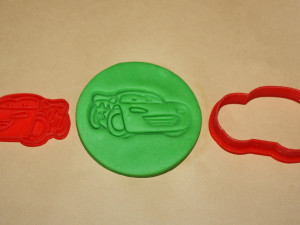 lightning mcqueen - cookie cutter 3D 프린트 모델
