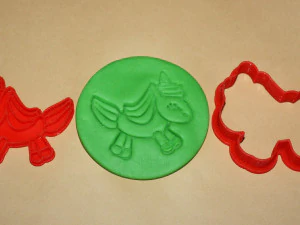 unicorn - cookie cutter 3D Print Model