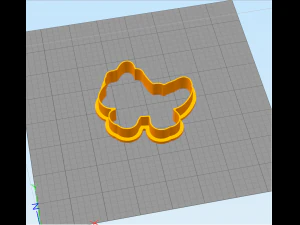 unicorn - cookie cutter 3D Print Model