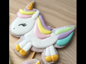 unicorn - cookie cutter 3D Print Model