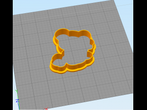 ute bear with toys - cookie cutter 3D 打印模型