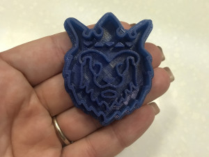 lion - cookie cutter 3D-Druckmodell