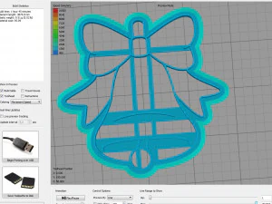 bell - cookie cutter 3D Print Model