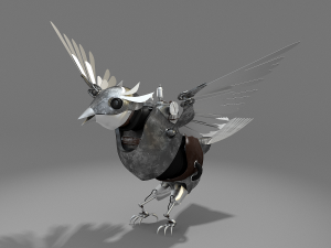mechanic bird 3D 모델