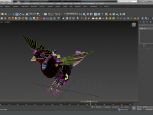 mechanic bird Model 3D