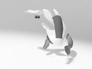 gorilla rig 3ds max 3D Model