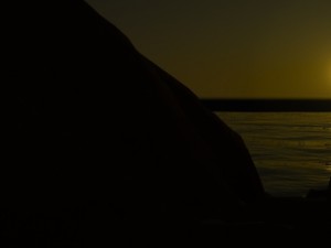 sunset on the mountain Model 3D