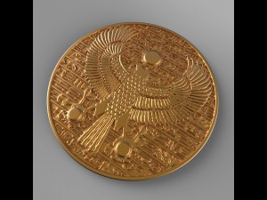 horus ancient egypt pendant gold coin jewelery 3D Принт Модель