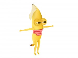 bananaman 3D Model