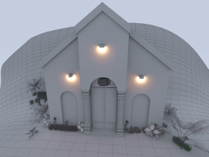 skilet house 3D Model