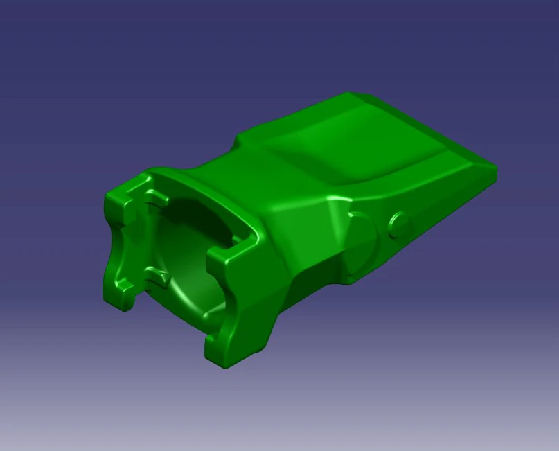 зуб екскаватора 3D Модель .c4d .max .obj .3ds .fbx .stl .blend 