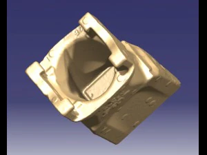 зуб екскаватора 3D Модель