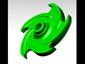 special centrifugal impeller 3D Model