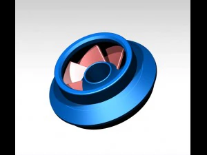 centrifugal impeller 3D Model