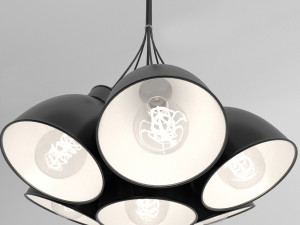 pendant luminaire eglo priddy 49467 Model 3D