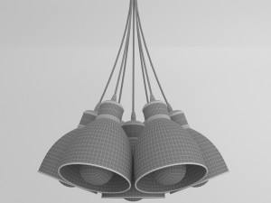 pendant luminaire eglo priddy 49467 Model 3D