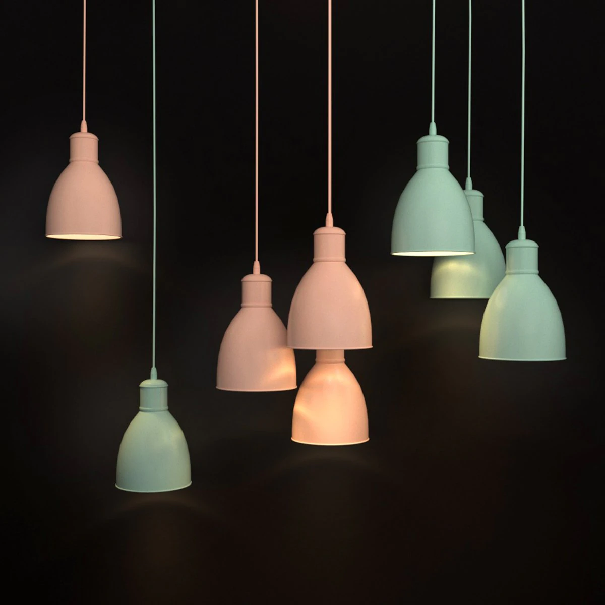 pendant luminaire eglo priddy priddy-p 3D Model .c4d .max .obj .3ds .fbx .stl .blend