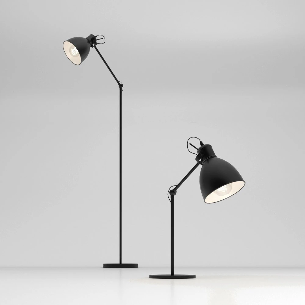 eglo priddy priddy-p floor luminaire table luminaire 3D Model .c4d .max .obj .3ds .fbx .stl .blend 