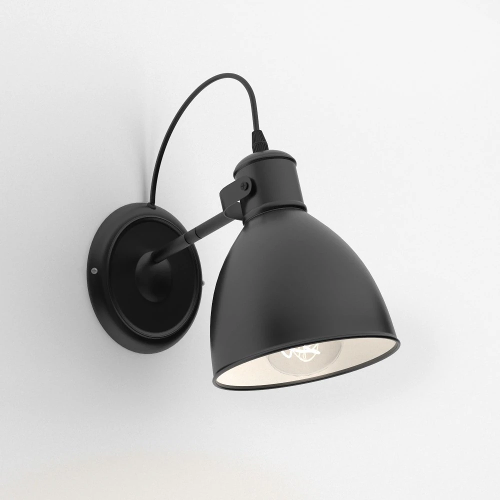 wall luminaire eglo priddy 49468 priddy-p 49096 49085 3D Model .c4d .max .obj .3ds .fbx .stl .blend 