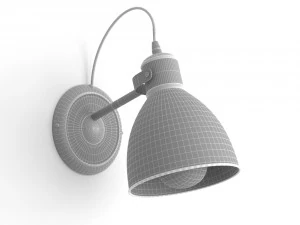 wall luminaire eglo priddy 49468 priddy-p 49096 49085 3D Model