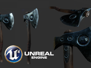 axe rare nordic 3D 模型