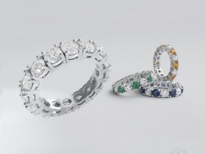 diamond line ring 3D 프린트 모델