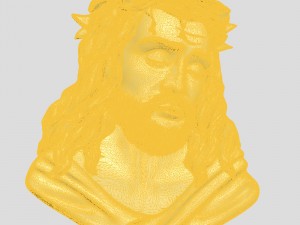 jesus representation of face 3D प्रिंट मॉडल