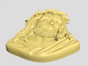 jesus representation of face 3D प्रिंट मॉडल