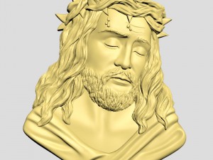 jesus representation of face 3D प्रिंट मॉडल
