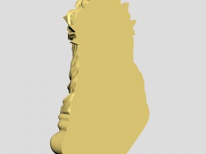 jesus representation of face 3D प्रिंट मॉडल