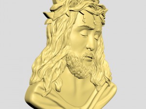 jesus representation of face 3D प्रिंट मॉडल