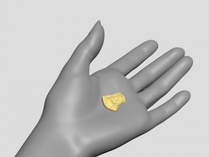 jesus representation of face 3D प्रिंट मॉडल