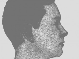 set of heads with hair 3D Print Model