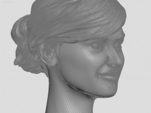 set of heads with hair 3D Print Model