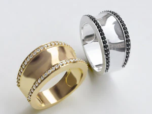 geen patroonring 3D printmodel