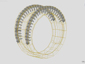 패턴이 없는 반지 3D 프린트 모델