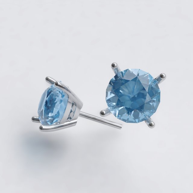 puset earring Model Cetak 3D .c4d .max .obj .3ds .fbx .stl .blend 