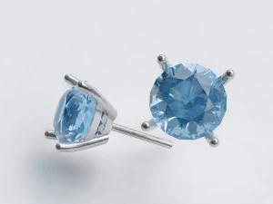 anting puset Model Cetak 3D