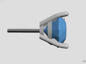 puset earring Model Cetak 3D