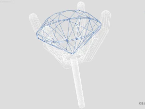 पुसेट बाली 3D प्रिंट मॉडल