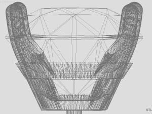 पुसेट बाली 3D प्रिंट मॉडल