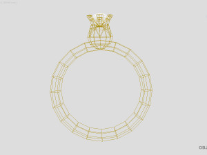 tulip ring Model Cetak 3D