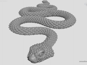 snake Model 3D