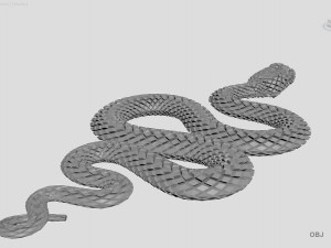 snake Model 3D