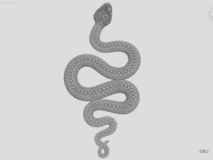 snake 3D Model