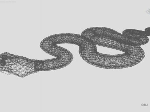snake 3D Model