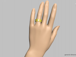 wedding rings 3D Print Model