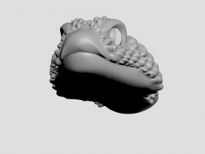 snake head 1 - best for jewelry 3D Print Model