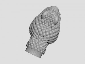 snake head 1 - best for jewelry 3D प्रिंट मॉडल