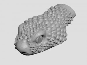 snake head 1 - best for jewelry 3D प्रिंट मॉडल